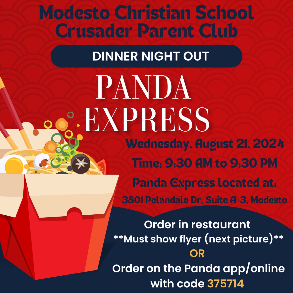 Modesto Christian School tweet media