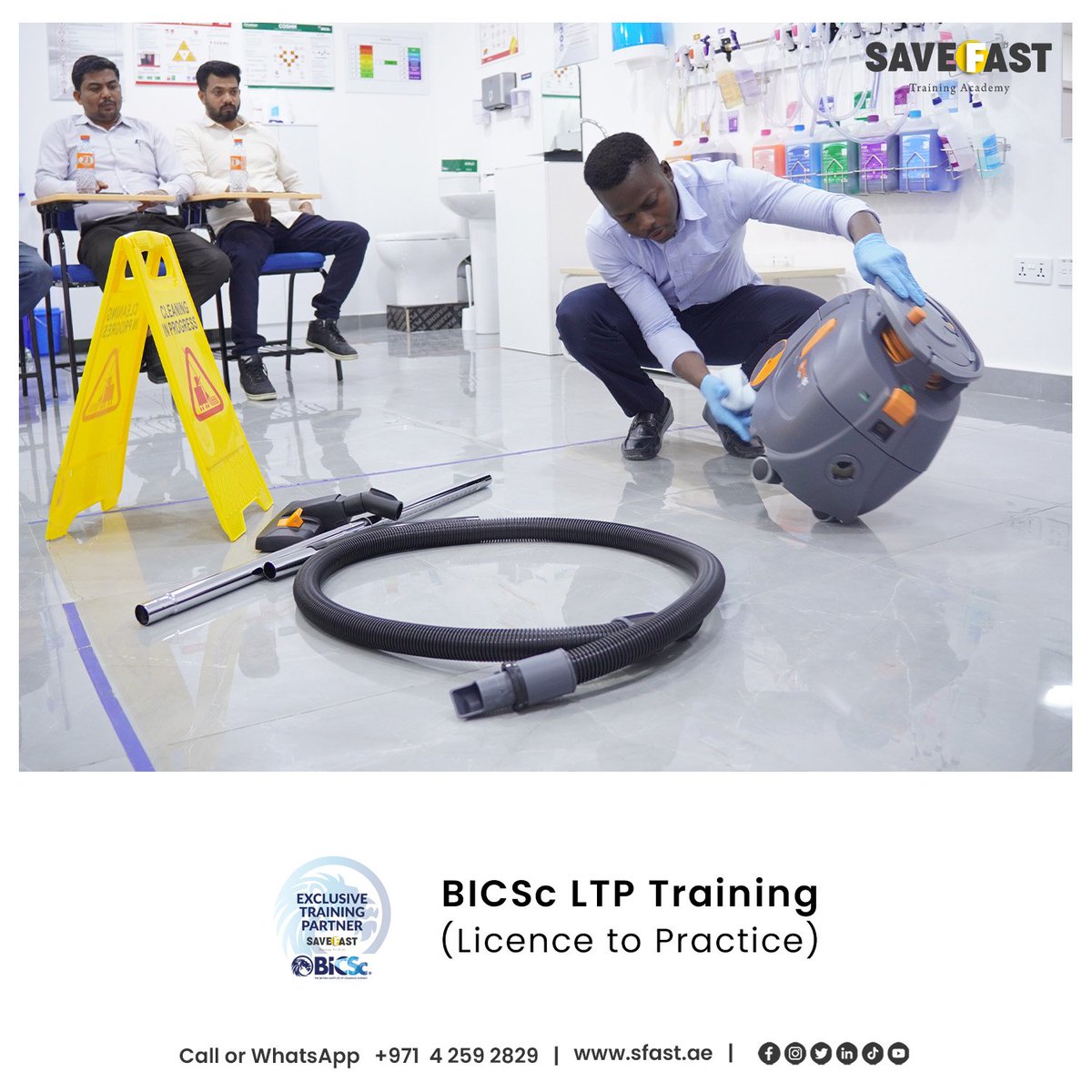 save_fast's tweet image. Congratulations to the participants who successfully completed their BICSc Licence to Practice (LTP) training at SaveFast Dubai! 
Your dedication to excellence in cleaning standards is truly inspiring.

sfast.ae  
+971 4 259 2829

#BICSc #CleaningCourse #Dubai