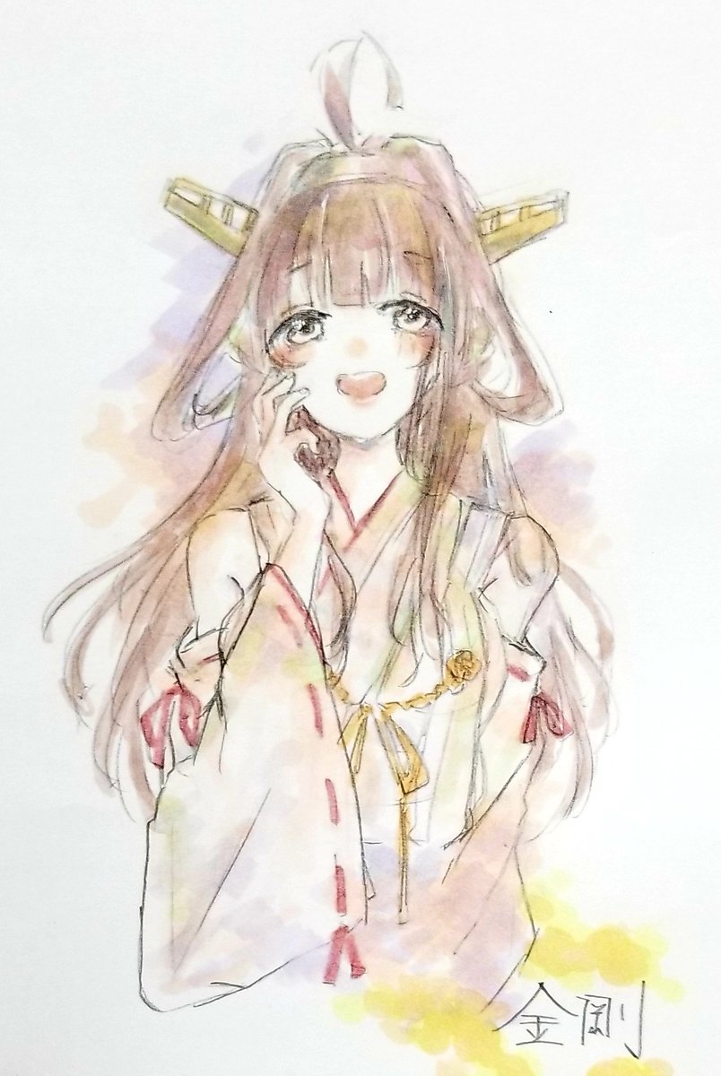 艦これ「#艦これ版深夜の真剣お絵描き60分一本勝負#艦これ版真剣お絵描き60分一本勝負_」|ヨシナのイラスト