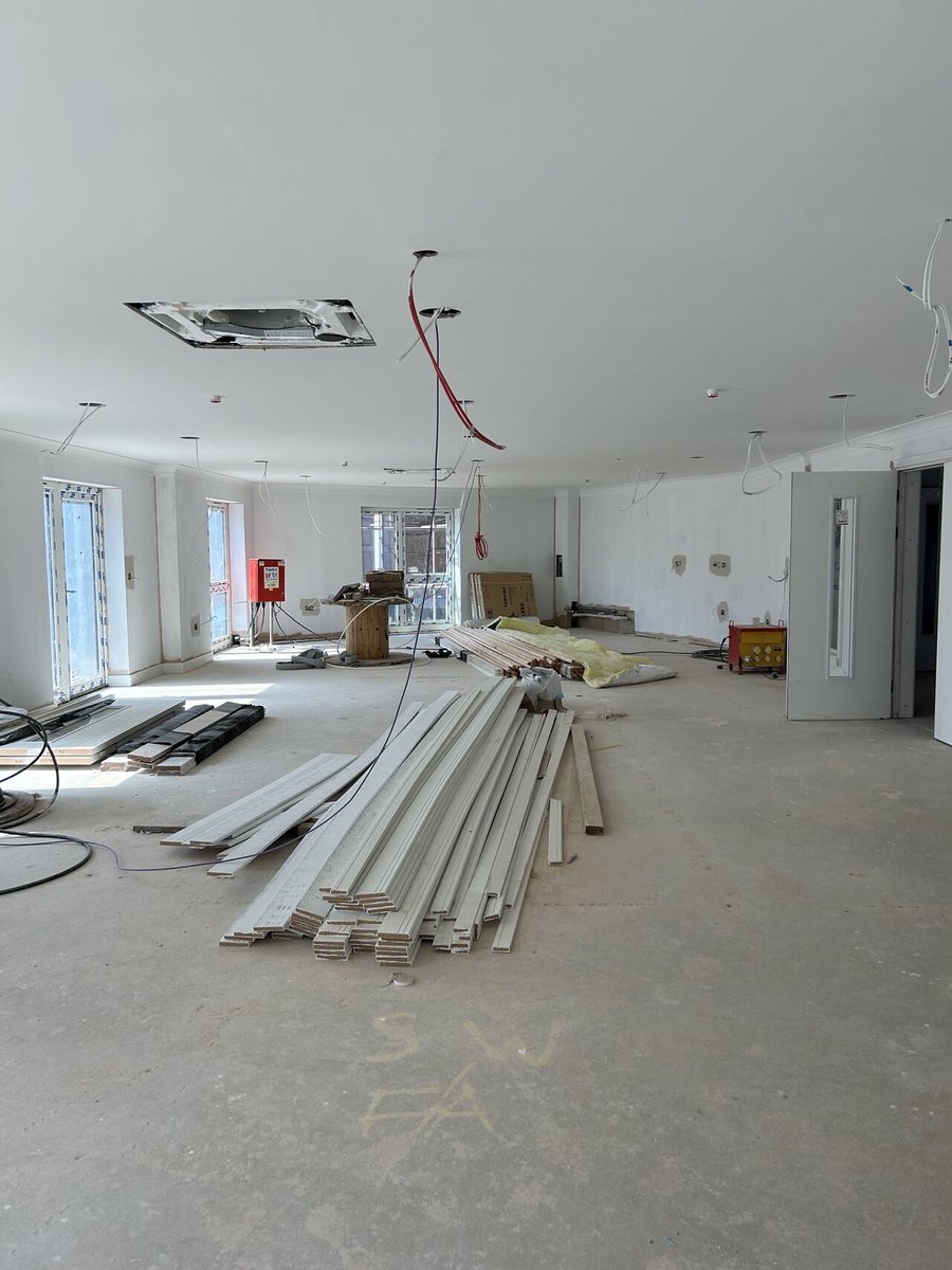 Brilliant progress at the Lincoln Care on our latest site visit! Externally the building is rapidly approaching completion with only flashings &amp; rainwater pipes left to be installed followed by a thorough clean. Decoration inside is well underway! Great work from <a href="/TorsionProjects/">Torsion Projects</a>