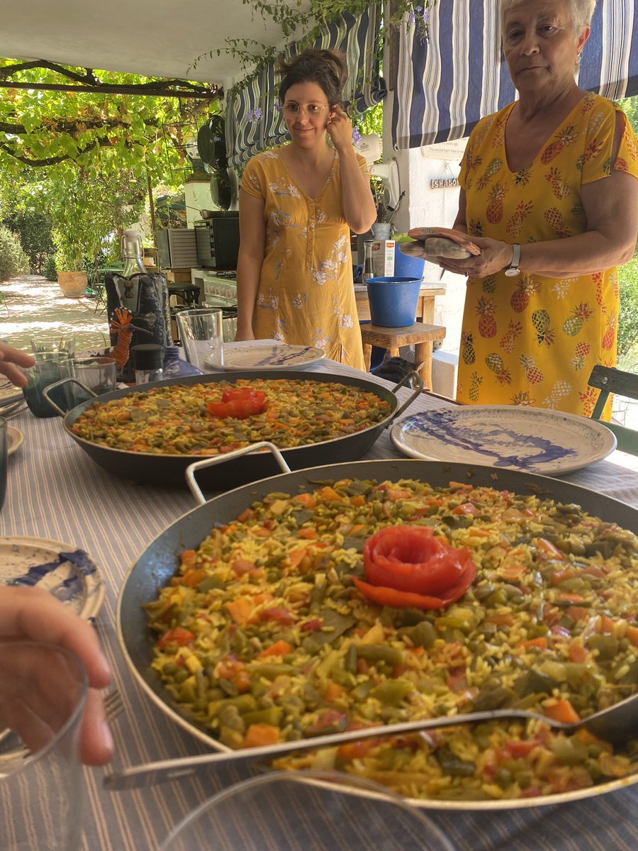 Throwing clay and eating paella in Olvera Andalusia 🇪🇸