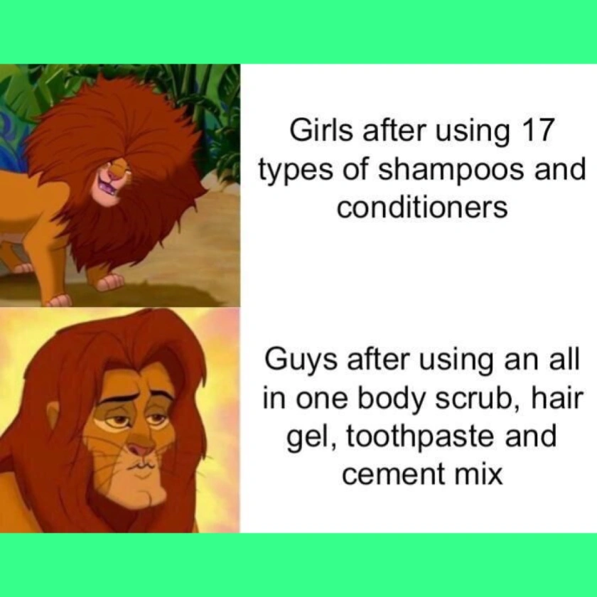 Toby_The_Bichon's tweet photo. #memes #cleanmemes #shampoo #conditioner #funny https://t.co/kKjRZVAuED