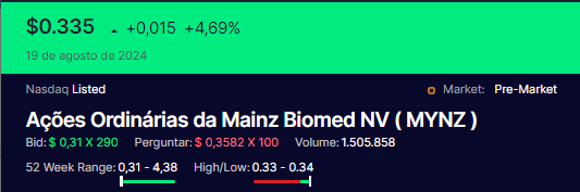 niddyambr's tweet photo. Droga, estou em $MYNZ. #FOMO é forte, #HODL para as próximas notícias! 🚀 $GH $LOBO $EXAS #Saúde #Inovação #Crescimento

#BuyTheDip $ASTS #ใจซอนรกตอนจบ #BOTxFLA $ULTA $NVDA #CBLoL $PHI $VSME #ปนภกดEP2 #BBNaija #WWERAW #Kamala2024 #BB26 #Stree2 #PVL2024 #GranHermanoCHV #ToTheMoon https://t.co/cksQnLqCcc