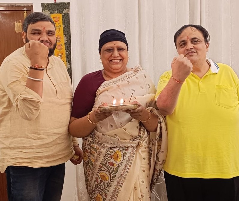 My brothers. Always by my side ❤️.
#HappyRakshaBandhan
<a href="/dnyaneshanatu/">DNYANESH NATU</a> <a href="/natusuvarna/">Prashant Natu</a>