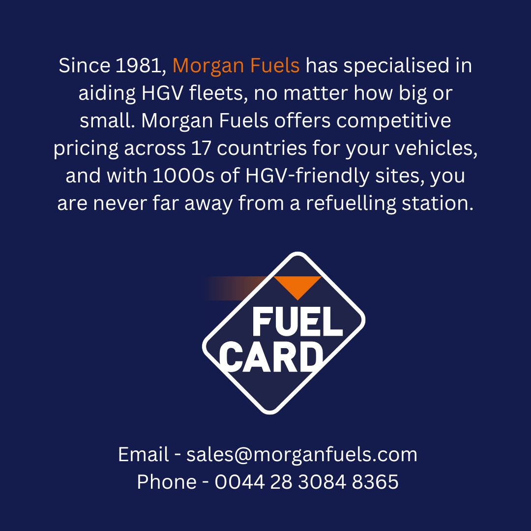 Morgan Fuel Card tweet media