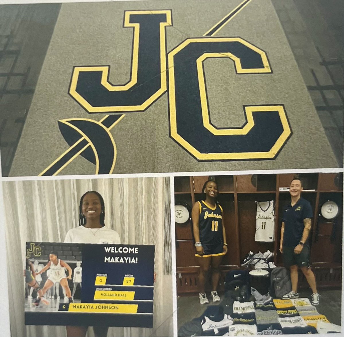 Makayia Johnson (@makayia_rae) on Twitter photo Had a great visit up at Johnson County the other day. Thank you so much <a href="/JC_CoachConrad/">Ben Conrad</a> and <a href="/JC_CoachJones/">Katie Jones</a> for having me! Had a great visit up at Johnson County the other day. Thank you so much <a href="/JC_CoachConrad/">Ben Conrad</a> and <a href="/JC_CoachJones/">Katie Jones</a> for having me!
