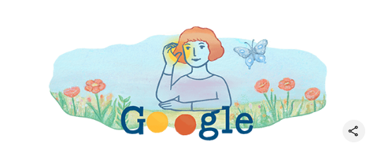 Today's #GoogleDoodle is for Dorothy "Dot" Miles a Welsh poet and activist in the deaf community. Throughout her life, she composed her poems in English, British Sign Language, and American Sign Language. en.wikipedia.org/wiki/Dorothy_M…