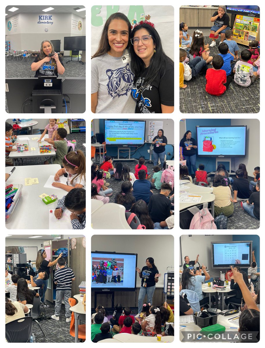 By 8:45, all students had arrived. By 9:00, all students had gotten breakfast and right now all students are already engaged and learning! #KirkCan
