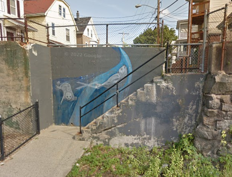 SomervilleInfr1's tweet photo. In 2022, Capital Projects managed contractors to repoint the Osgood Stairs, we then worked with the @artscouncil to have a new mural painted after our work was complete, check it out! https://t.co/bXmly30Vz6