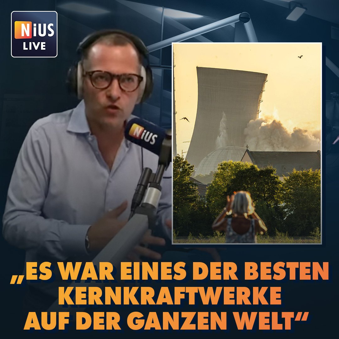 „Ich weiß nicht mehr, ob ich lachen oder weinen soll“, so <a href="/jreichelt/">Julian Reichelt</a>.  Eine Partei, die Grünen, die „nichts, aber auch gar nichts hinbekommen haben, macht es sich jetzt zur Errungenschaft, funktionierende Dinge in die Luft zu jagen.“ nius.de/energie/nius-l…