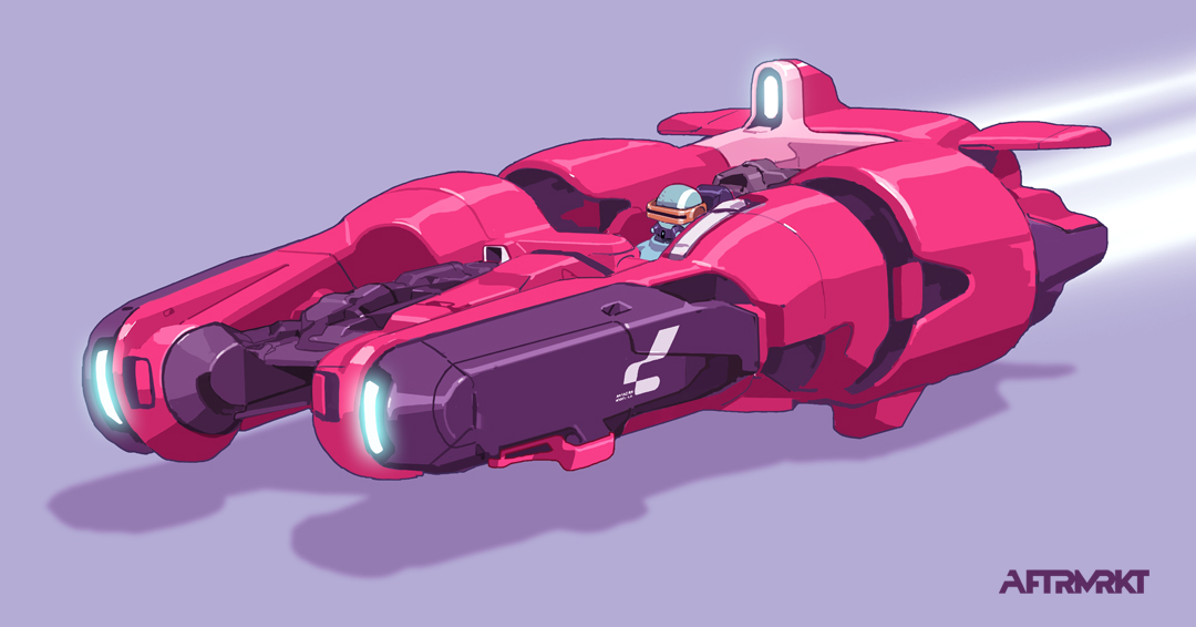 City glider
The AFTRMRKT Artbook is now available through the online store. aftrmrktstore.com

#spaceship #conceptart #industrialdesign #artist #aftrmrkt #scifiart #draw #drawing #illustration