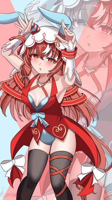 『ぴょんぴょん...これでいいんですか?』#スティルインラブ #バニーの日 
