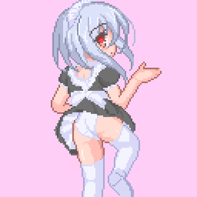 #みんなとおえべんメイドノエちゃん!ぱんつじゃないから健全だし恥ずかしくない! 