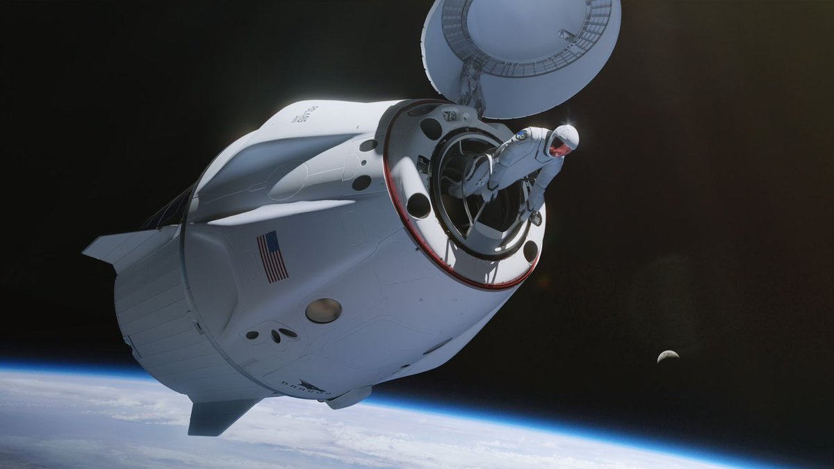 Next week, 434 miles above the Earth, <a href="/rookisaacman/">Jared Isaacman</a> will attempt the first-ever private spacewalk.

The Polaris Dawn crew of four will be the first crew to test Starlink in space. They will be riding in a SpaceX Dragon capsule, with next generation SpaceX-designed EVA spacesuits.