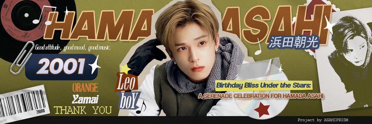 For supporting Asahi's birthday, this twibbon increases the event’s exposure by creating a chain reaction posting from those who will join our party. Hopefully you will also post the same twibbon and the same hashtag as the previous people did.

✦ klip.id/asahi-23-birth…