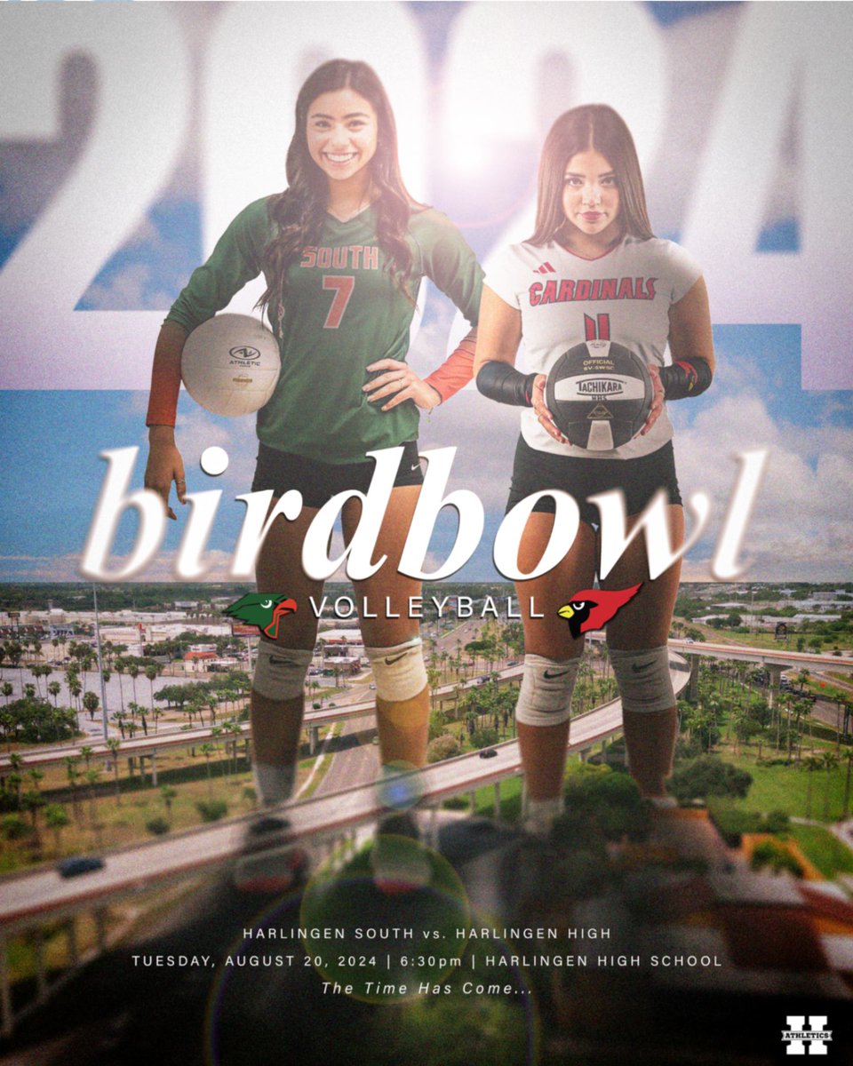 The time has come...two teams, one city, only one can prevail. Who will it be? Come out and support our Lady Hawks and Lady Cardinals as they compete in the first Birdbowl of the 2024-2025 season!  Get your tickets today! hcisd.org/page/online-ti…