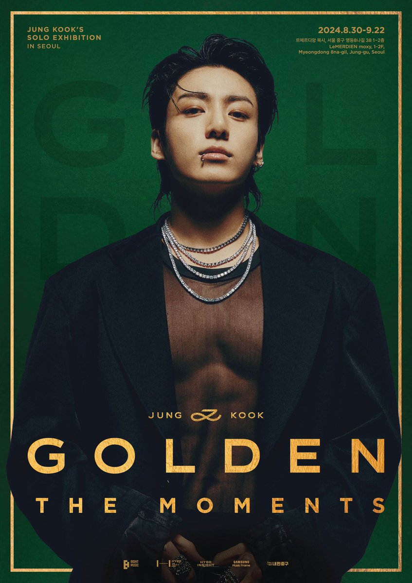 BTS ジョングクの展示会「GOLDEN: The Moments」の開催について GOLDEN