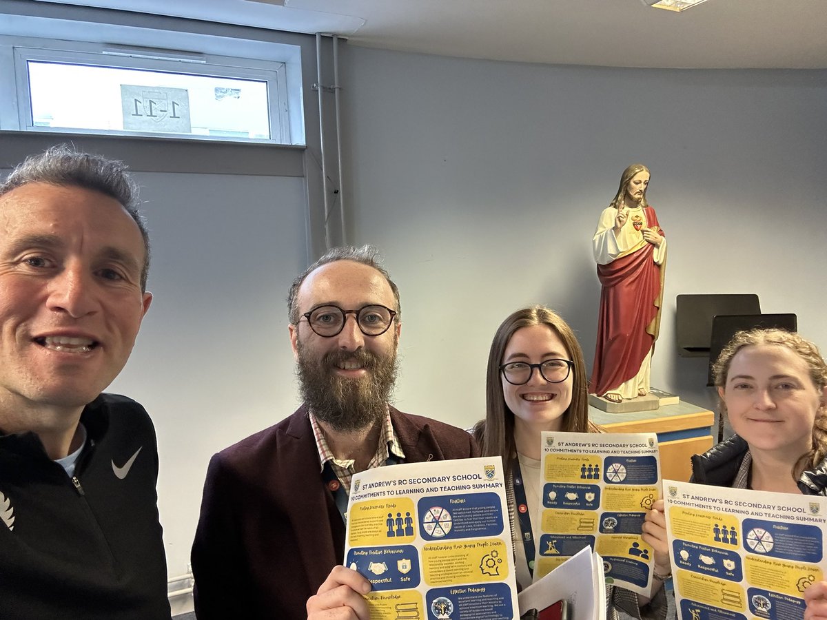 Josef Fuchs (@mrjfuchs) on Twitter photo Great wee CLPL session for Early Career Teachers on Pedagogy with Miss Reid, Mr Lynch and <a href="/MissCWalker_/">Miss Walker 🌈</a> <a href="/StAndrewsCLPL/">St Andrew's CLPL</a> <a href="/gccearlycareer/">Glasgow City Council Early Career Teachers</a> #alwayslearning Great wee CLPL session for Early Career Teachers on Pedagogy with Miss Reid, Mr Lynch and <a href="/MissCWalker_/">Miss Walker 🌈</a> <a href="/StAndrewsCLPL/">St Andrew's CLPL</a> <a href="/gccearlycareer/">Glasgow City Council Early Career Teachers</a> #alwayslearning