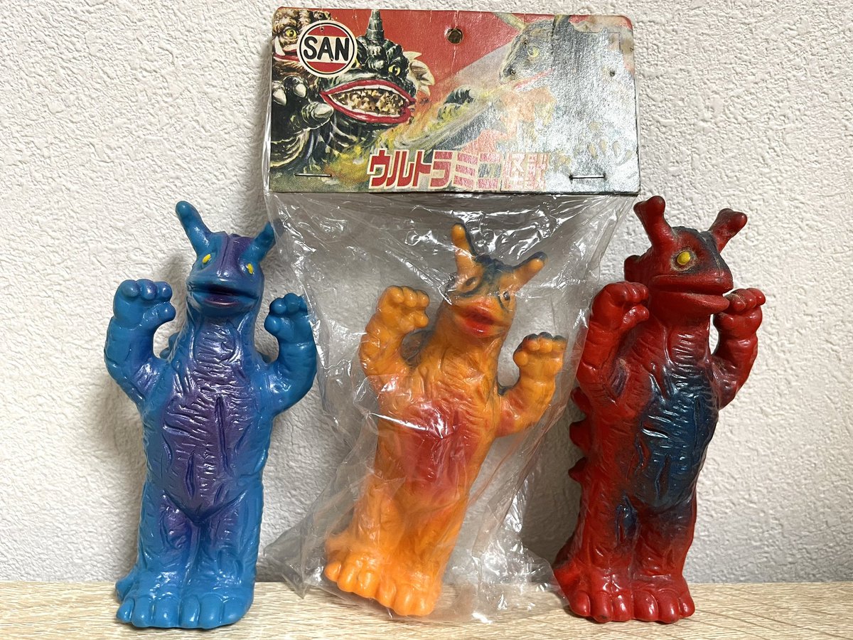 マルサン エレックス 指人形 ソフビ 4334