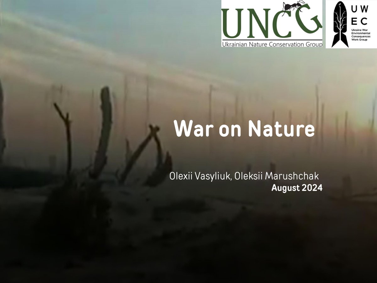 1/🌿On August 16, the second informal meeting between Ukrainian and American scientists on the topic "War on nature" took place, at which experts from the Ukrainian Nature Conservation Group (<a href="/UNCG/">UNCG</a> ) and <a href="/UWECWorkGroup/">Ukraine War Environmental Consequences Work Group</a> told <a href="/Stanford/">Stanford University</a> University scientists about the #environmental