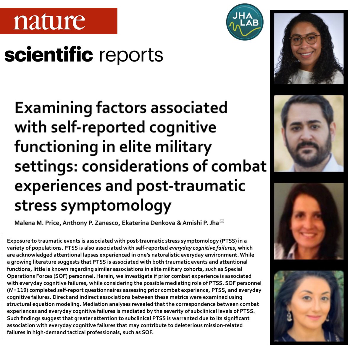 Amishi Jha (@amishijha) on Twitter photo New paper alert! Congrats to <a href="/MalenaPrice19/">Malena Price, MSc</a> and co-authors <a href="/anthonyzanesco/">Anthony Zanesco</a> <a href="/EkatDenkova/">Ekaterina Denkova</a>
nature.com/articles/s4159… New paper alert! Congrats to <a href="/MalenaPrice19/">Malena Price, MSc</a> and co-authors <a href="/anthonyzanesco/">Anthony Zanesco</a> <a href="/EkatDenkova/">Ekaterina Denkova</a>
nature.com/articles/s4159…