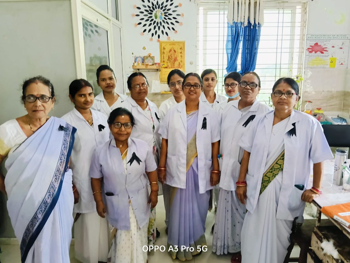 oneabbsr's tweet photo. The peaceful #Protest of Govt. Nursing Officers across the state of Odisha entered its sixth day today due to non-fulfillment of 10-point charter of genuine demands. 

Around 8000 Nursing Officers are going to launch a mass demonstration on dt 23/08/2024 at #LowerPMG, #Bhubaneswar owing to  great discontentment amonst them . 

Since Nursing Officers are the backbone of the hospital and discharging emergency and indispensable service in different health care centers/hospitals for 24×7, so the Odisha Nursing Employees Association earnestly request our Hon'ble CM Odisha & Hon'ble  Minister, @HFWOdisha to consider 10-point charter of demands of #NursingOfficers at the earliest.

@PMOIndia @narendramodi 
@CMO_Odisha @MohanMOdisha 
@MahalingMukesh @HFWOdisha 
@KVSinghDeo1 @PravatiPOdisha 
@Naveen_Odisha 
@nhmodisha #NHM
@BJP4Odisha @BJP4India 
@kanak_news @NandighoshaTV @otvnews @sambad_odisha @timesofindia @ArgusMedia
#Odisha #OdishaCares 
#Bhubaneswar #bbsr 
#JusticeForNursingOfficers