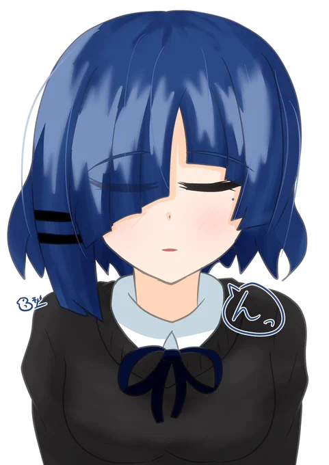 何かを待っている山田#ぼっち·ざ·ろっく 