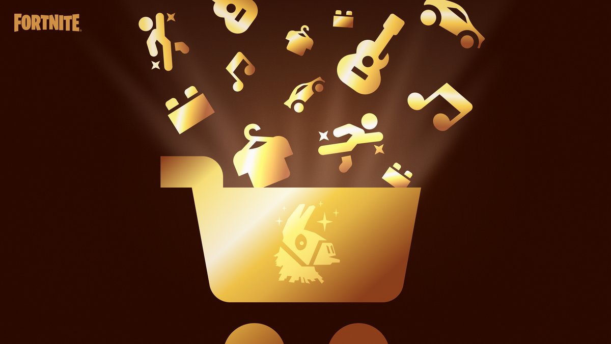 Fortnite's tweet image. Hey there, Web Shop 🛒

Fortnite Web Shop is live now!! A brand new way to view and purchase items currently in rotation. Found online @ fn.gg/WebShop