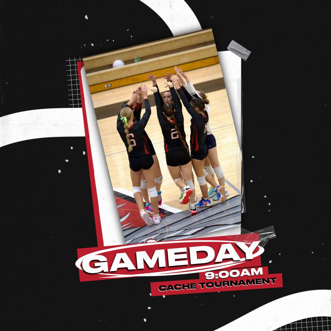 JV Volleyball hits the road this morning to play in the Cache Tournament! Good luck Lady Eagles! #goeagles
