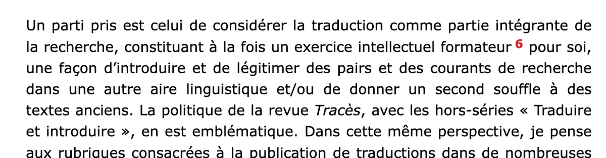 RevueTraces's tweet image. #Traduction #SHS Merci Lison Burlat! 😊
Article à lire, qui concerne aussi les hors-séries "Les SHS au travail"
⏬⏬⏬⏬