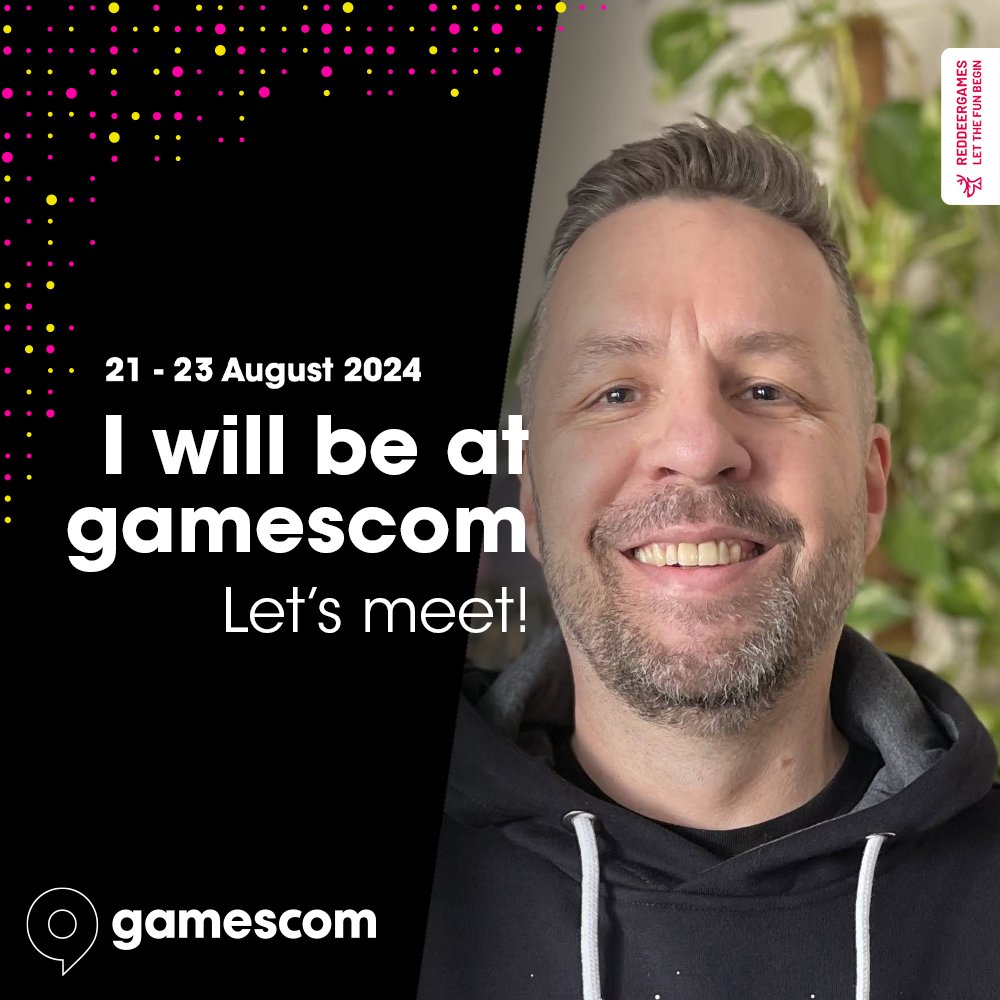 A great #videogames #celebration event - <a href="/gamescom/">gamescom</a> is about to start in a moment! 🔥

We're happy to inform you that our Business Director - <a href="/butcher_pl/">Grzegorz🎮Drabik</a> will be there on site! 😎

...And that's all we can tell you 🤫

Have a great #week! ❤️❤️🤍

#gaming #monday