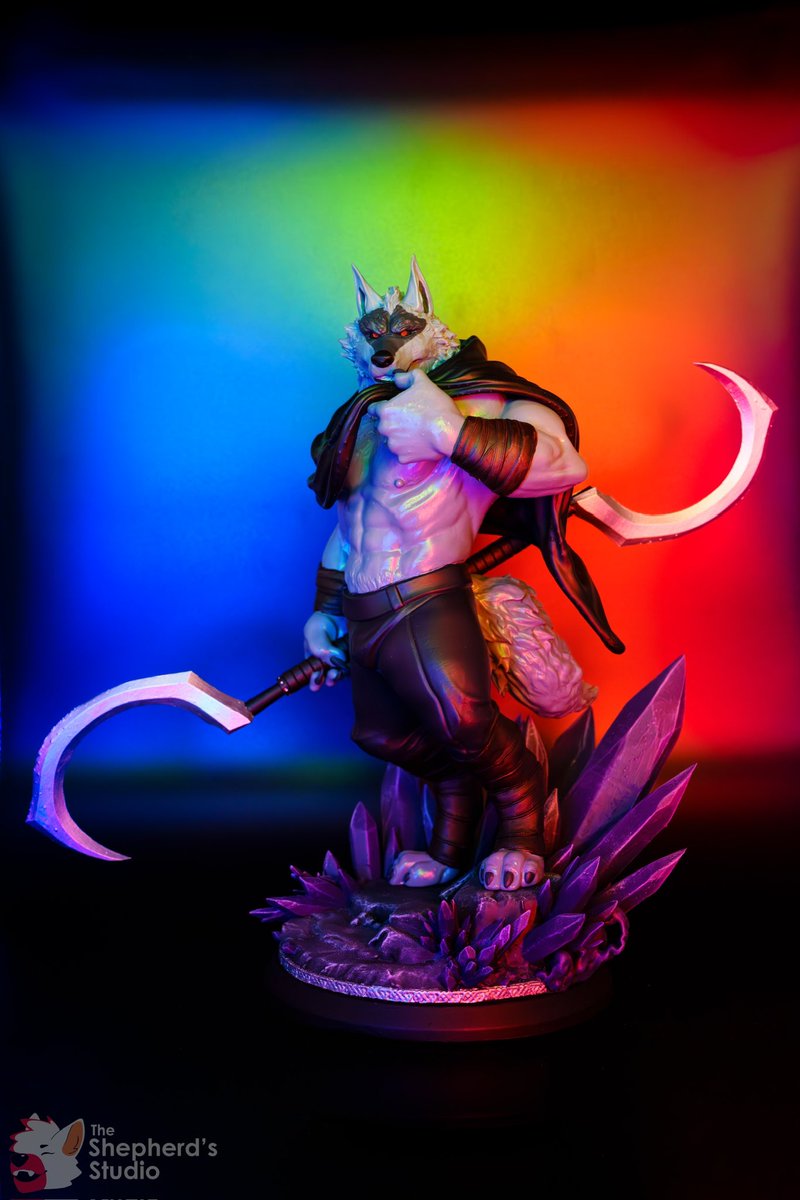 Pick it up, pequeño gato~

Took a while to paint this boyo, will be up for grabs <a href="/WAFurFrenzy/">WA Fur Frenzy</a> 2024!!

Model by <a href="/justGruff/">JustGruff</a>, built detailed and painted by The Catto Forge!

#pussinboots #pussinbootsdeath #death