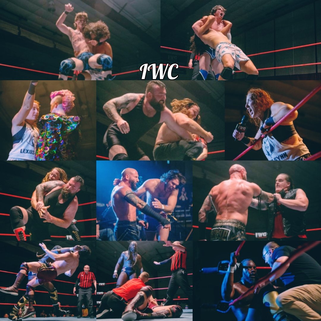 #ProfessionalWrestling #ProWrestling #IWC #Wipeout @TBrooksOfficial <a href="/LexusSynn_/">Lexus Synn</a>
<a href="/AJZiggy1818/">AJZ / Andreas John Ziegler</a> <a href="/DukeDavisTME/">DUKE!</a>
<a href="/GanonJonesJr/">GANON</a> <a href="/itsmilamoore/">mila moore</a>
<a href="/BigBillCollier/">Bill Collier</a> <a href="/JaXonArgos/">JaXon Argos</a> <a href="/TheRCDupree/">The Eccentric Artist</a> <a href="/JPollsBeard/">Jack Pollock</a> thank you #paigewatchey