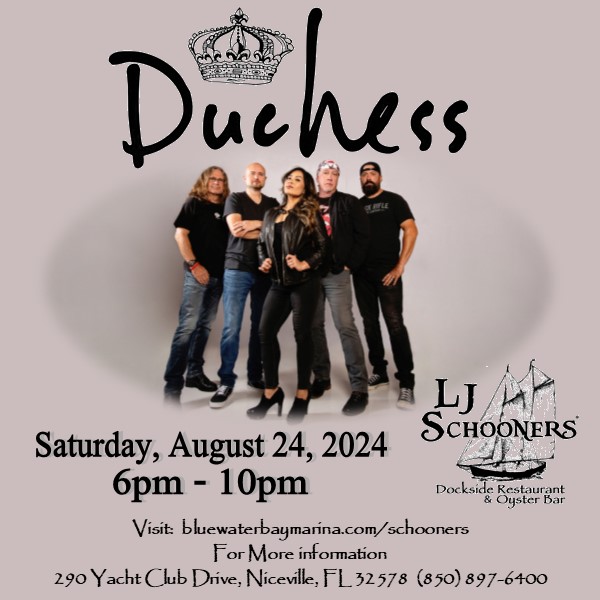 BWBhighdry's tweet photo. Live Music, Saturday, August 24, 6pm - 10pm with DUCHESS!
Get ready to ROCK!!! https://t.co/ctPx2aDhgB