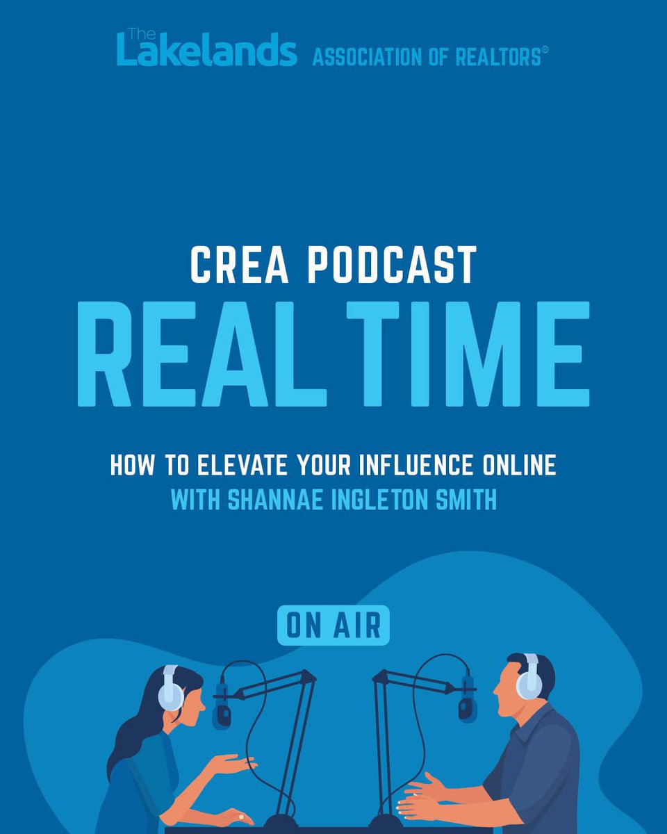 Lakelands is proud to share REAL TIME, the podcast for REALTORS®, brought to you by the CREA.

🎧 REAL TIME:  youtu.be/-Fr6k5qU9fQ?fe…

#HireALocalRealtor