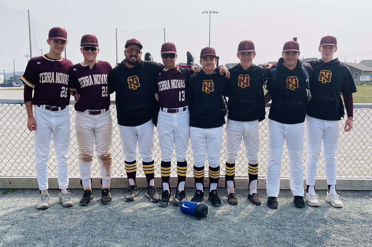 Congratulations to 15U <a href="/BaseballNL/">Baseball NL</a> team members Jack McCarthy, Ben Hiscock, Coach Ryan Sweeney, Alex McGrath, Michael Reilly,  Alex Drover, Jack Anstey, and Ben Kent who participated in the <a href="/baseballcanada/">Baseball Canada 🇨🇦⚾️</a> 18U championship this week in St. John’s, NL