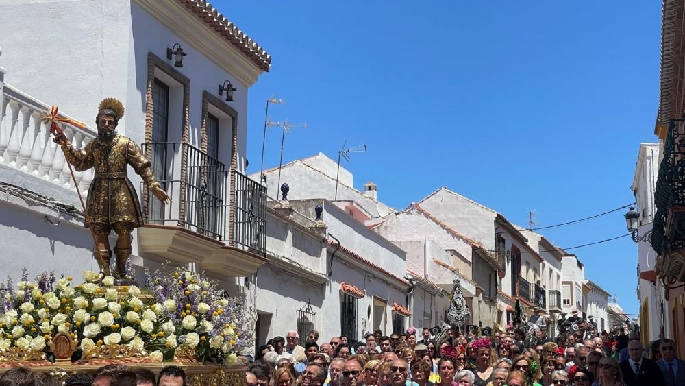 Los Barrios conmemora el 175 aniversario de la Hermandad de San Isidro Labrador y Nuestra Señora del Rosario con actos religiosos y procesión extraordinaria