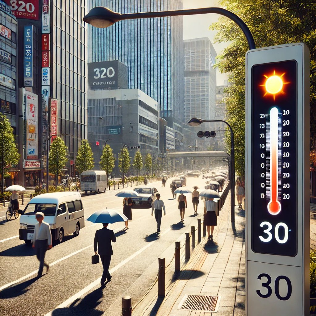Japan_Mates's tweet photo. It’s an unusually hot day across Japan today, with temperatures hitting record highs even in late August! ☀️ How are you beating the heat? Would you prefer Japan’s summer or winter? #JapanNews #SummerInJapan #ClimateChange https://t.co/tw0dC5WvUZ
