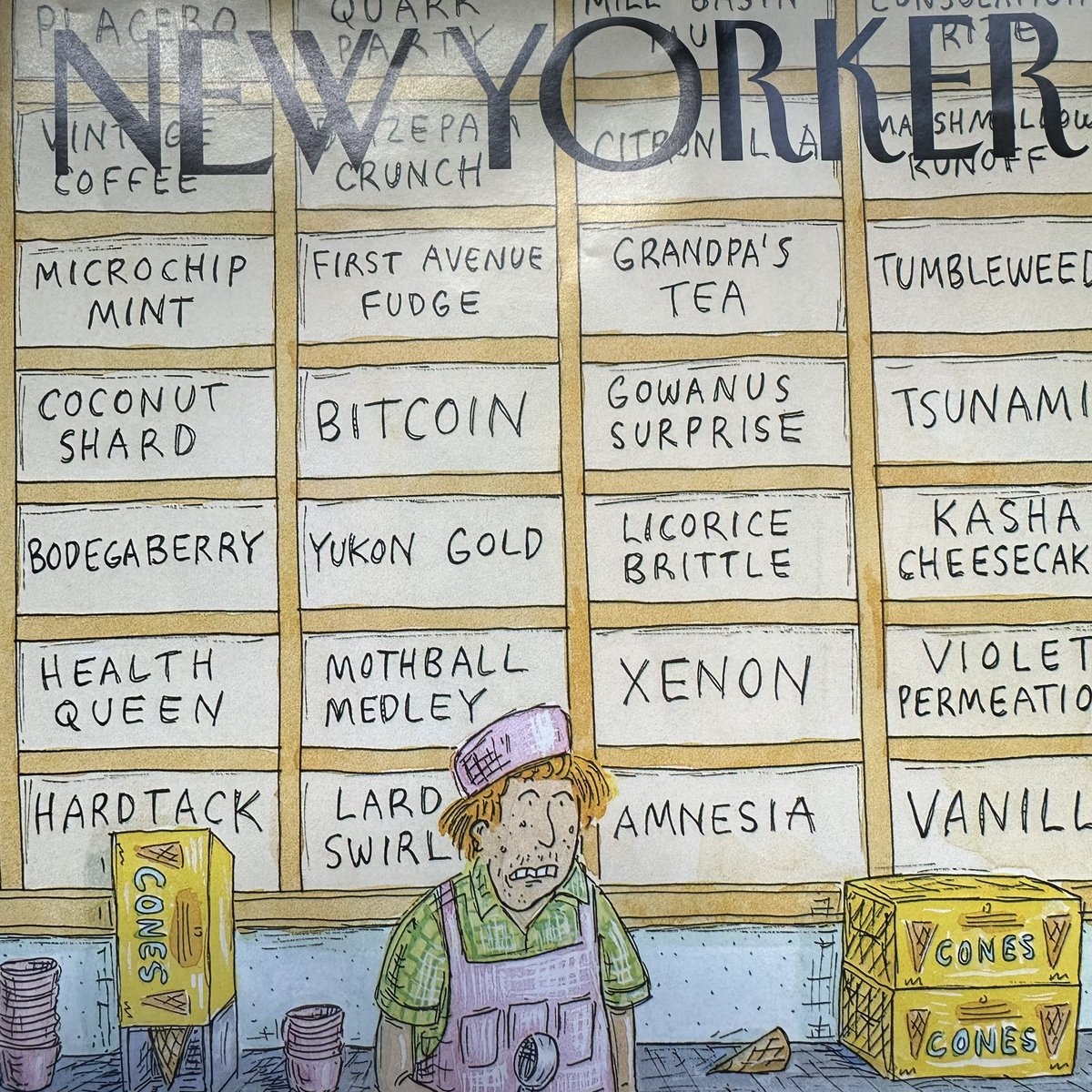 ABTestingAlpha's tweet image. this weeks new yorker has bitcoin on the cover and someone named Lindy in its fiction segment

what do they know?