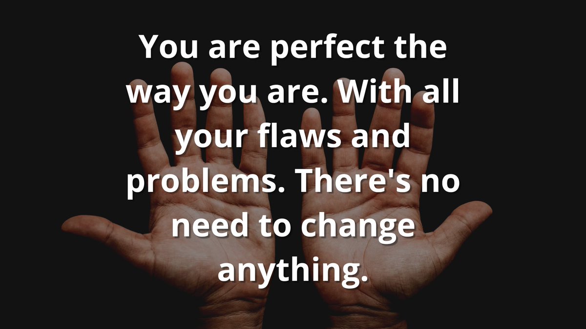 martymillionz's tweet image. You are perfect just the way you are. #believeinyourself