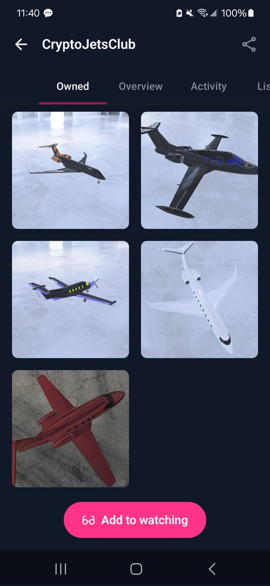 Hey <a href="/cryptojetsclub/">Crypto Jets Club</a> how'd I do?