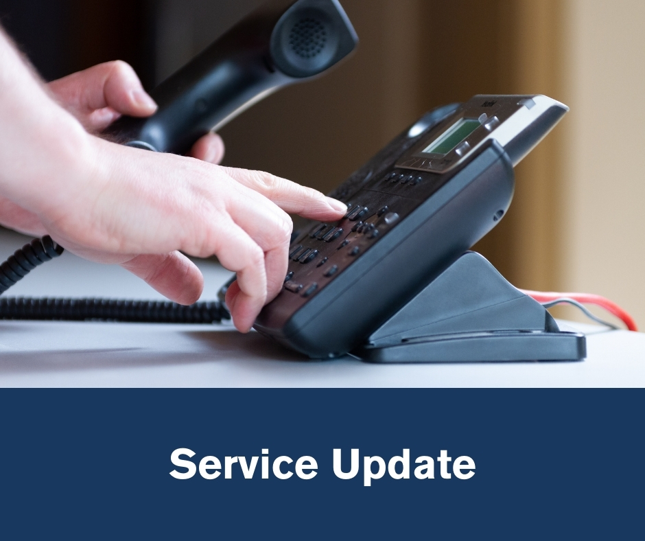 Our Benbecula Airport phone lines are working again. You can get in touch on 01870 602051.