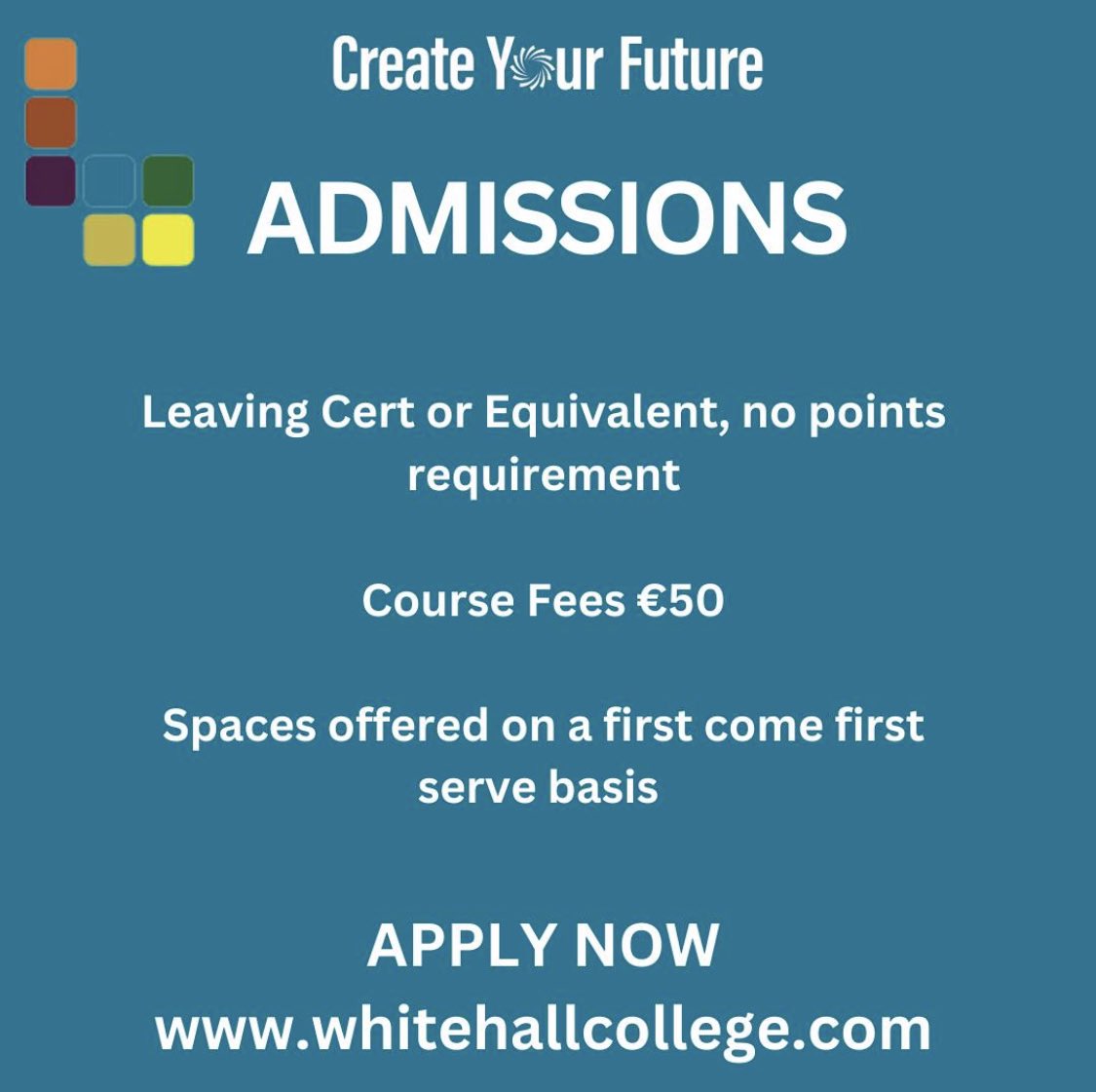 Visit our website to learn more 
👉🏻 WhitehallCollege.com