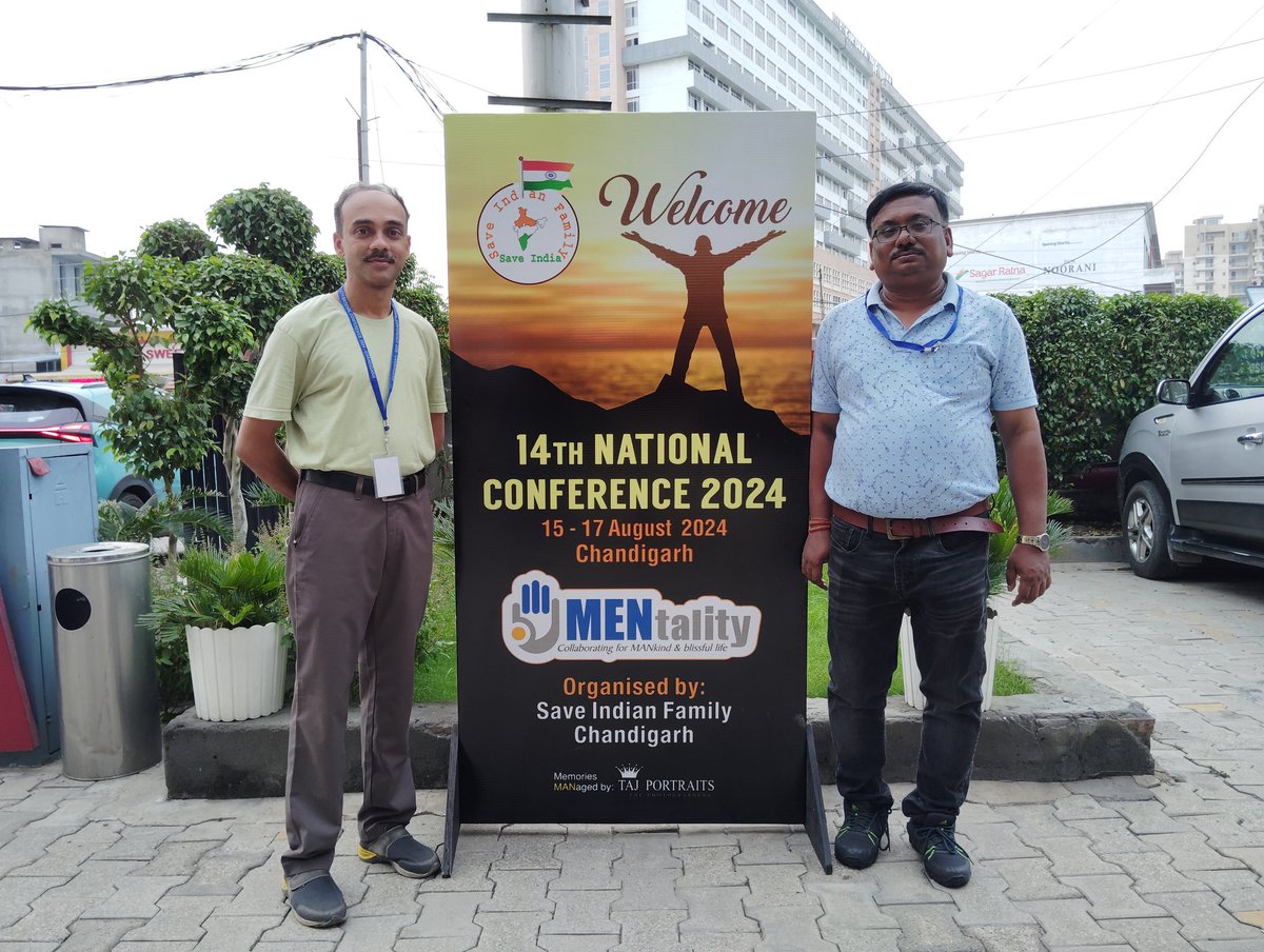 SOFT_Indian's tweet photo. #SOFT participated in #14thNationalMeet at Chandigarh
Organised by @sifchandigarh 
#SIFNationalMeet
#MENtality2024 @cskkanu @vaastavngo @voiceformenind @NewsTheTruthh @BartamanNews https://t.co/V7R0khCZIh