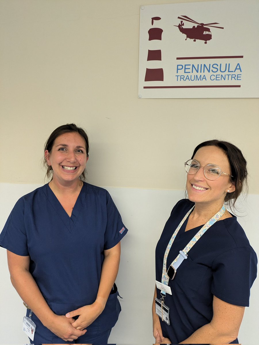 Really pleased to welcome 2 new members of our Major Trauma ACP team, trainee ACP's Clare and Emily! Together they wealth of experience and enthusiasm to the service <a href="/UHP_NHS/">University Hospitals Plymouth NHS Trust</a> <a href="/peninsulatrauma/">Peninsula Trauma Network</a> #MTAP #ACP