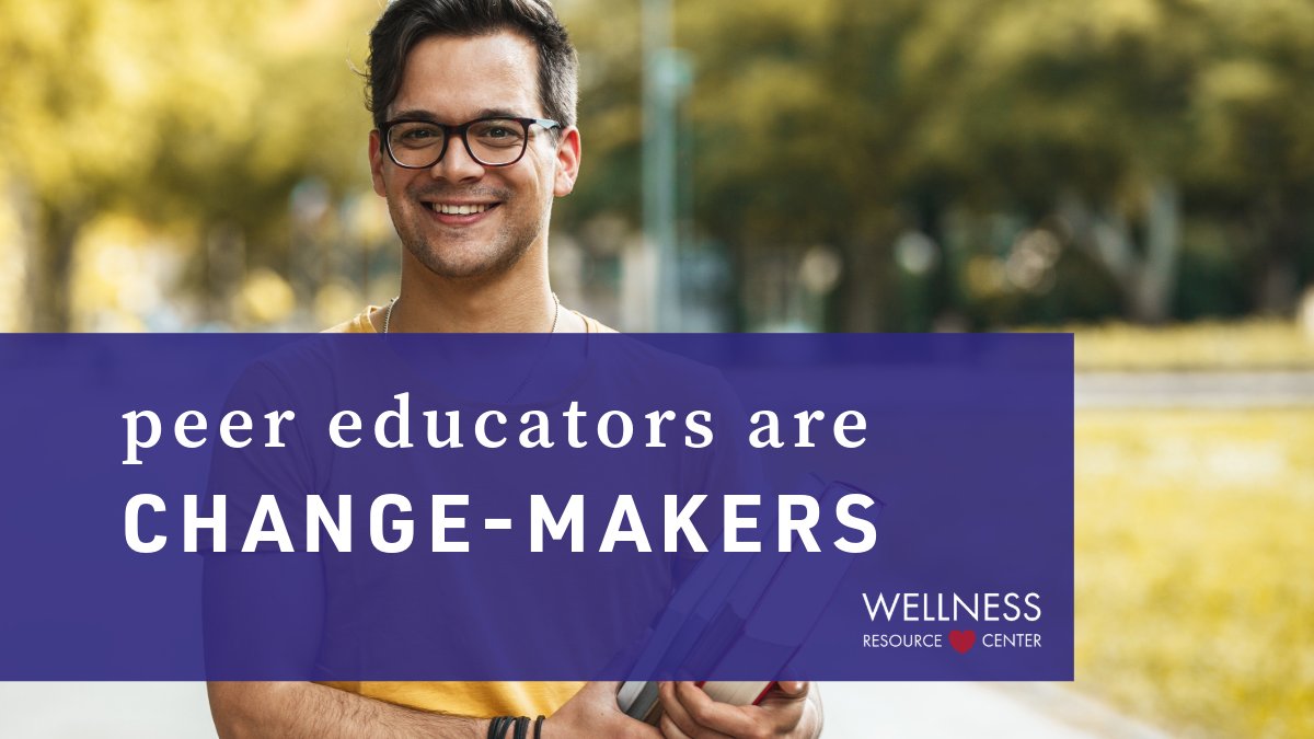 WRC Peer Educators gain skills in ✨Brief Motivational Interviewing✨ allowing them to support fellow students looking to make positive change.

Interested in joining the upcoming cohort of Peer Educators? Sign up for a group screening session at the link in our bio🔗
