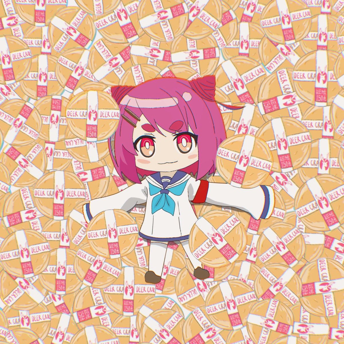 Meagan Aldridge (@meaganmaldridge) on Twitter photo I wonder what Neko is thinking as she’s surrounded by these deer crackers? 🤔🤣
Art made by the wonderful <a href="/AbbyPasionVO/">Abby Pasion 🍉🎙️</a> !! 😍 Love it so much! I wonder what Neko is thinking as she’s surrounded by these deer crackers? 🤔🤣
Art made by the wonderful <a href="/AbbyPasionVO/">Abby Pasion 🍉🎙️</a> !! 😍 Love it so much!