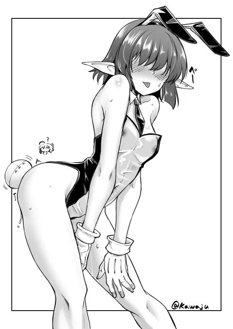 半透明バニーうちのこ2号 