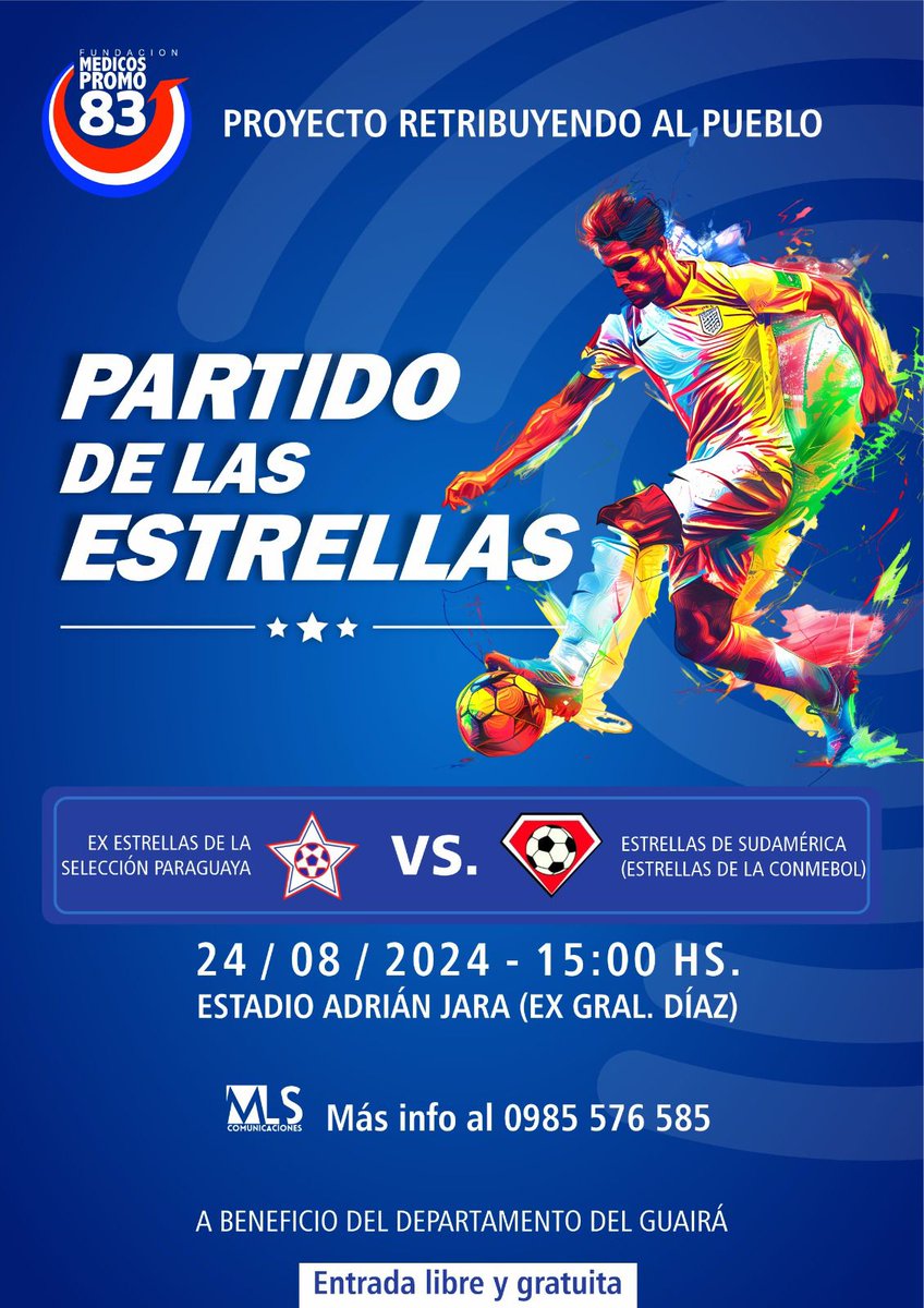 Les esperamos partido a beneficio...