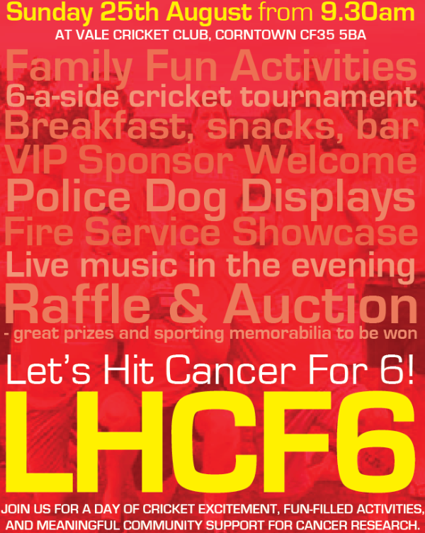 Join us for a fantastic, family-friendly day in support of cancer research! Enjoy food stalls, music, raffles, and plenty of fun activities for everyone.

Mark your calendars, gather your friends and family, and let's bring our community together for a great cause!